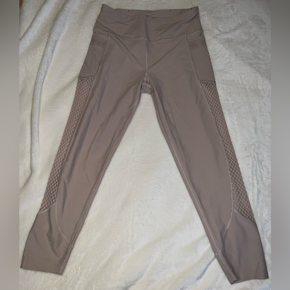 Size Large nude/ beige color workout leggings